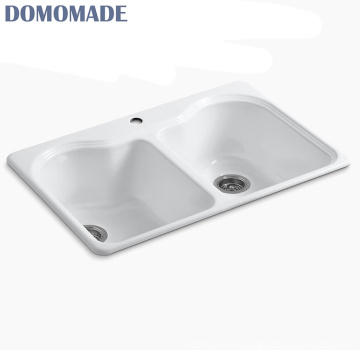 Various design matt white / glossy white custom made modern europe kitchen sink